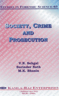 SOCIETY, CRIME AND PROSECUTION